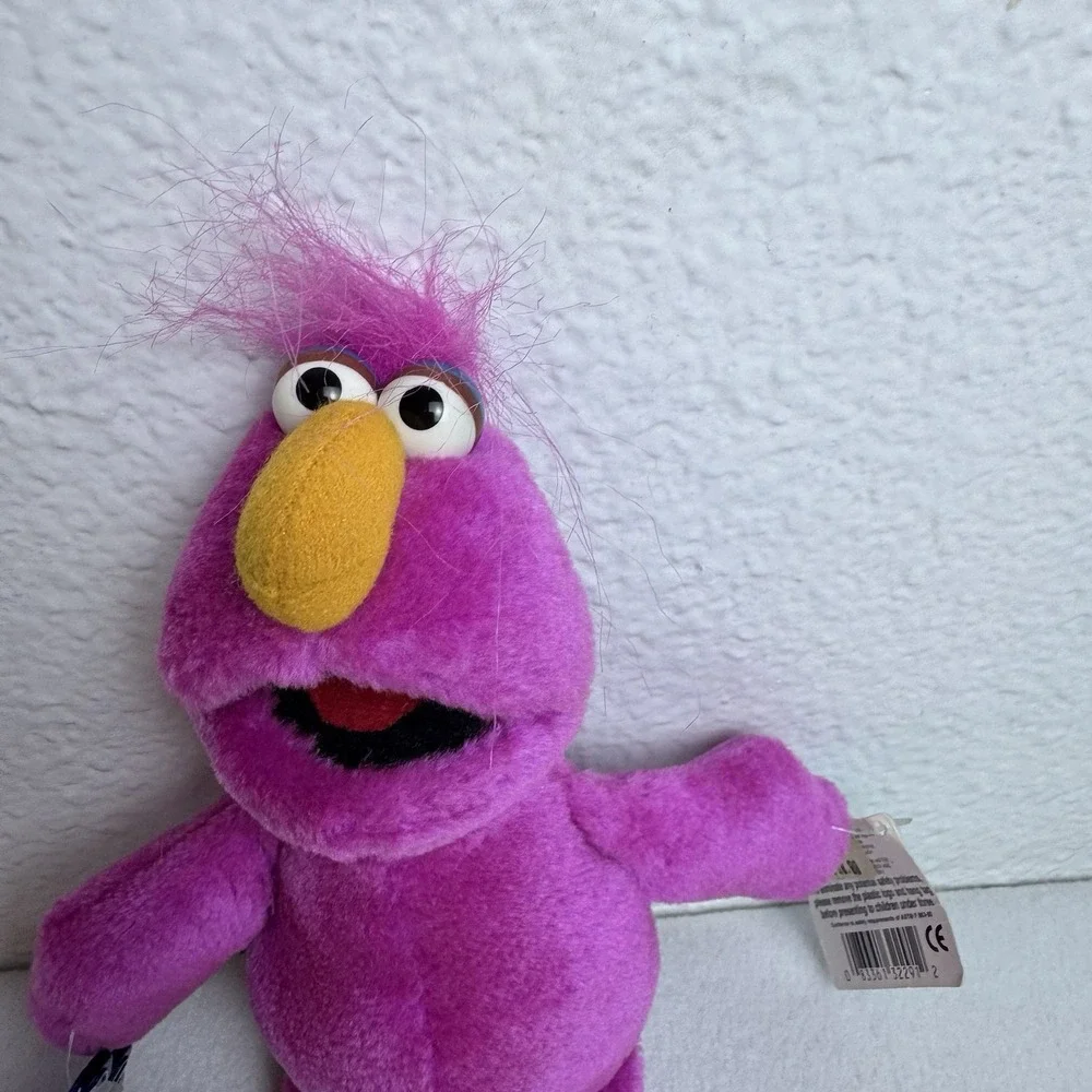 Vintage Applause 1995 Sesame Street Telly Monster Jim Henson Purple 9